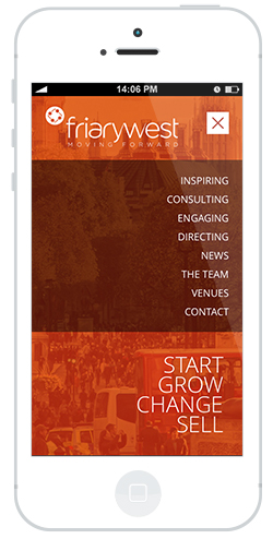 mobile friendly responsive design by intervision design