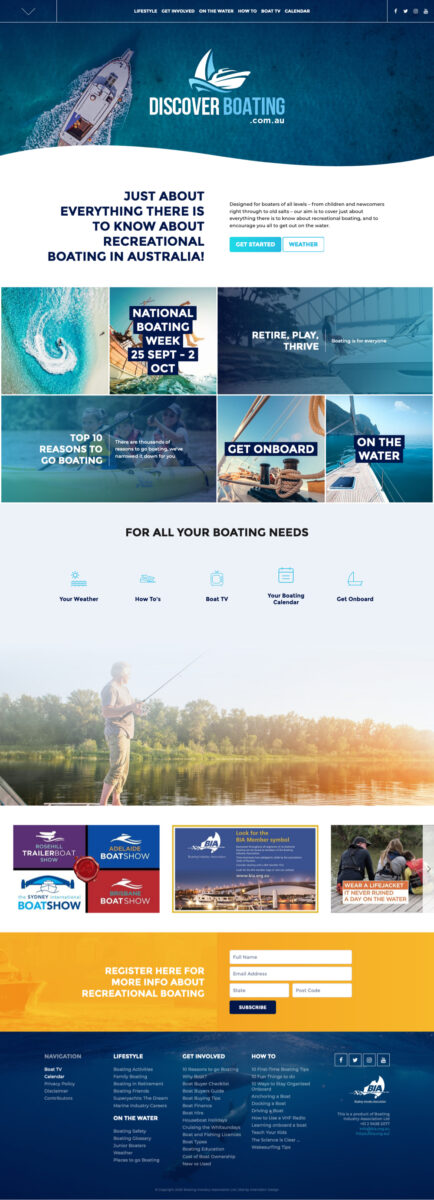 Discover Boating - Intervision Design Avalon Sydney